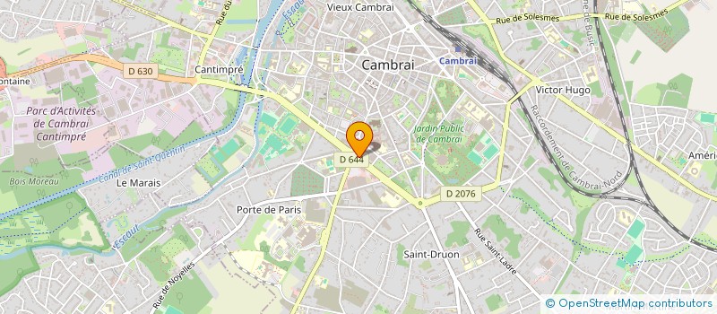 localisation de l'entreprise SARL DIAL IMPORT  CAMBRAI