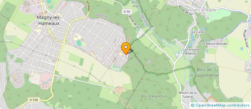 localisation de l'entreprise SARL DIAM EVOLUTION  MAGNY-LES-HAMEAUX