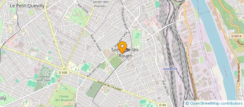 localisation de l'entreprise SARL DIAMORCA  SOTTEVILLE-LES-ROUEN