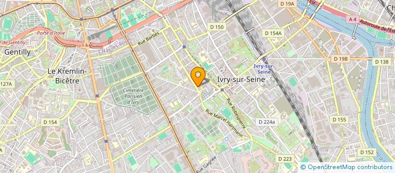 localisation de l'entreprise SARL DIANE MEDICAL SERVICE à IVRY-SUR-SEINE