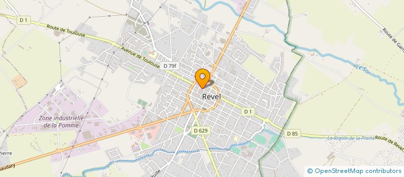 localisation de l'entreprise SARL DIANTHUS  REVEL