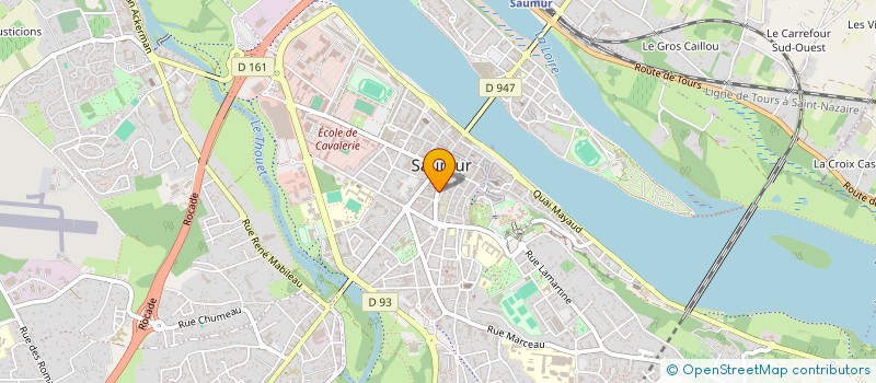 localisation de l'entreprise SARL DIAPASON  SAUMUR