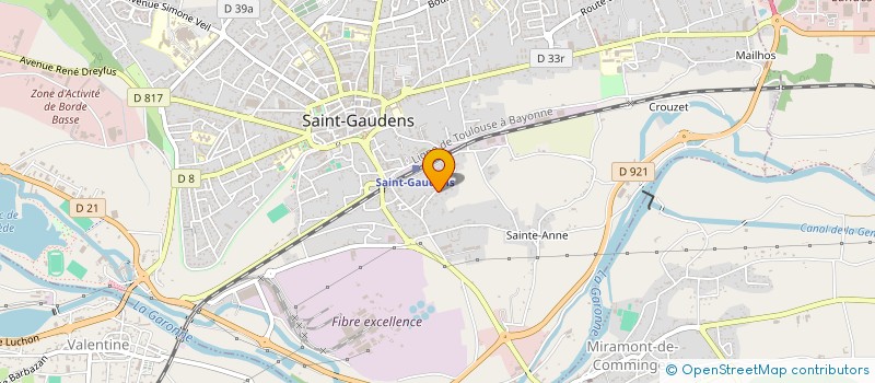 localisation de l'entreprise SARL DIAS  SAINT-GAUDENS