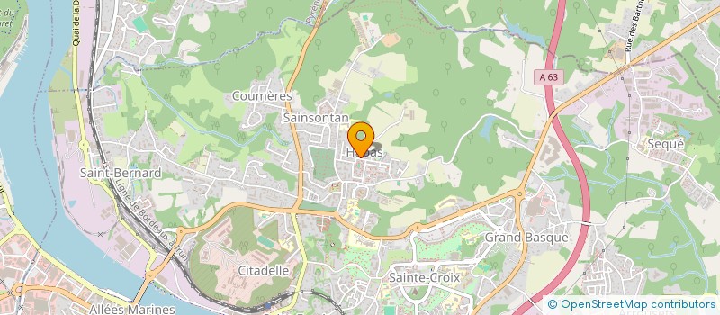 localisation de l'entreprise SARL DICLE  BAYONNE