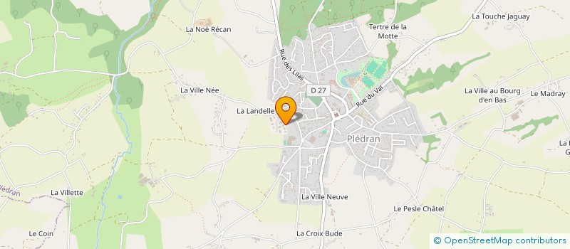 localisation de l'entreprise SARL DIDIER BECEL à PLEDRAN