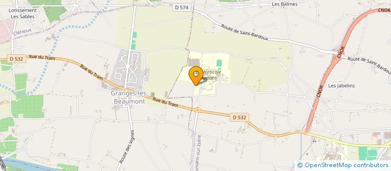 localisation de l'entreprise SARL DIDIER BRUYAT  ROMANS-SUR-ISERE