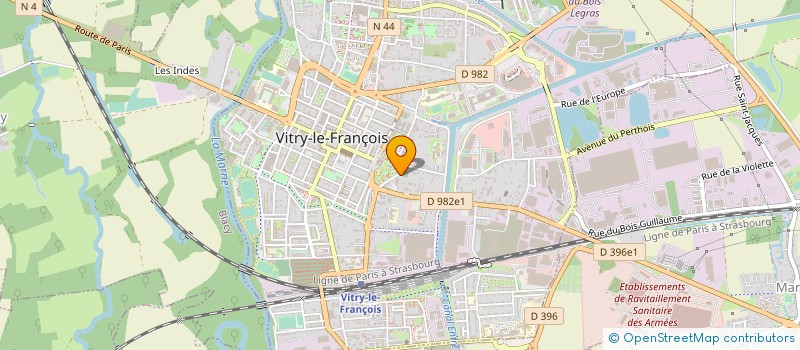 localisation de l'entreprise SARL DIDIER HENRY  NEUVY-SAUTOUR