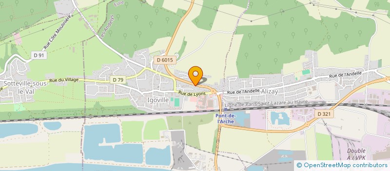 localisation de l'entreprise SARL DIDIER HUARD  IGOVILLE