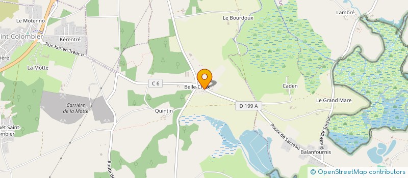 localisation de l'entreprise SARL DIDIER LAUNAY  SARZEAU