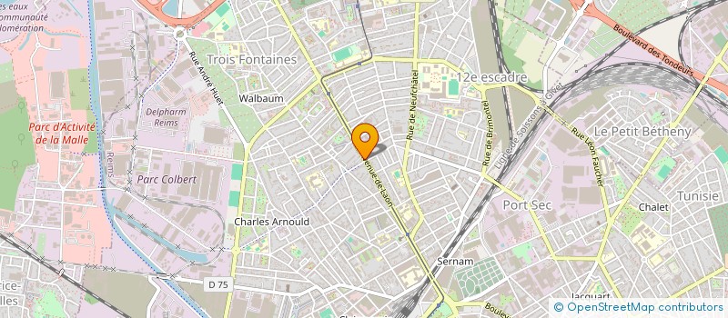 localisation de l'entreprise SARL DIDIER POL à REIMS