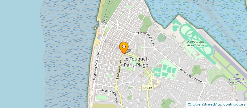 localisation de l'entreprise SARL DIEGO à LE TOUQUET-PARIS-PLAGE