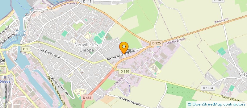 localisation de l'entreprise SARL DIEPPE AUTO à DIEPPE
