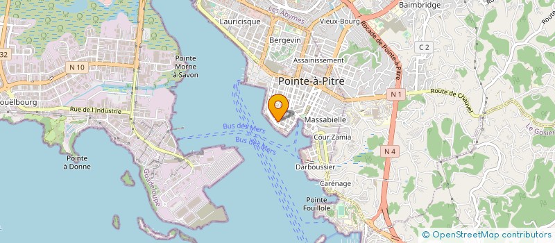 localisation de l'entreprise SARL DIESE à POINTE A PITRE