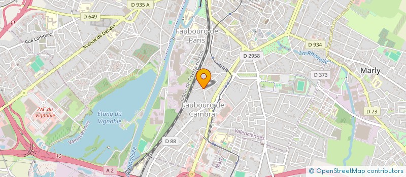 localisation de l'entreprise SARL DIESEL TRANSACTIONS à VALENCIENNES