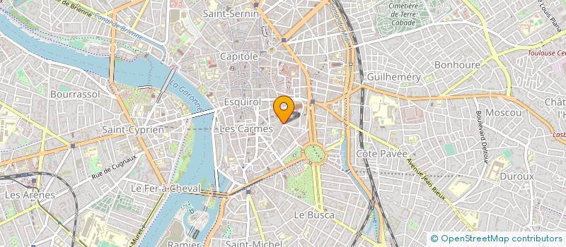 localisation de l'entreprise SARL DIEUZAIDE  TOULOUSE