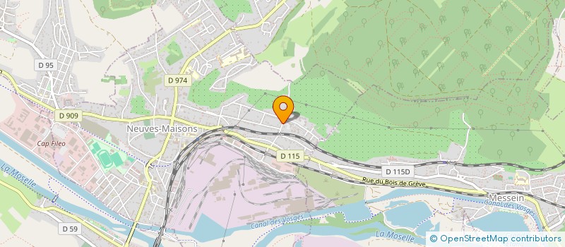 localisation de l'entreprise SARL DIFERAC à NEUVES-MAISONS