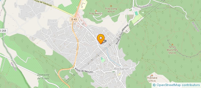 localisation de l'entreprise SARL DIFFUSION BSE  ROCBARON