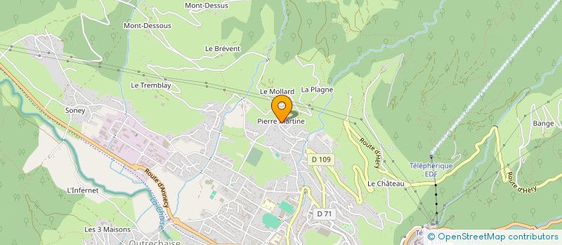 localisation de l'entreprise SARL DIFPROCHIM à UGINE