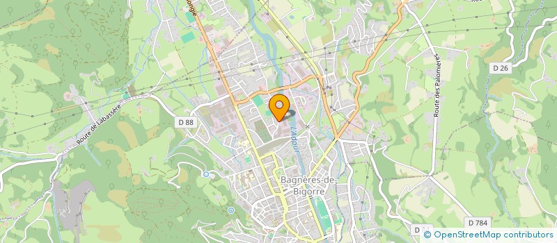 localisation de l'entreprise SARL DIGIBOIS à BAGNERES-DE-BIGORRE