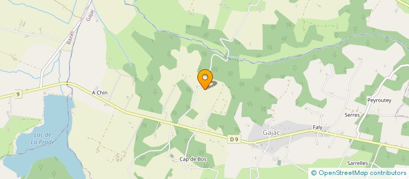 localisation de l'entreprise SARL DIGIFORM  GAJAC