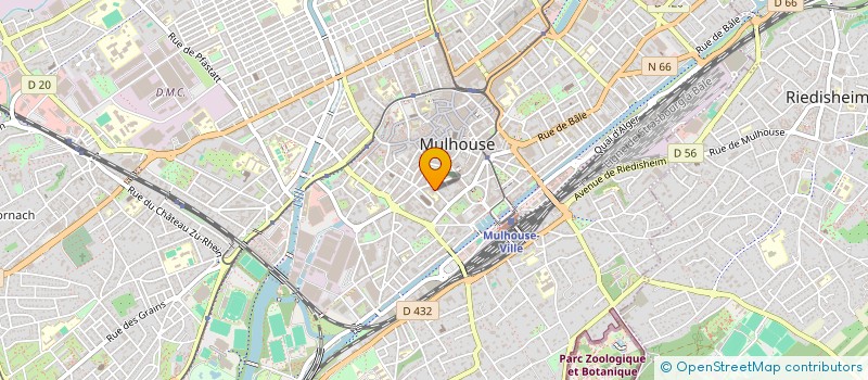 localisation de l'entreprise SARL DIGITALE à MULHOUSE