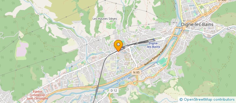 localisation de l'entreprise SARL DIGNE DE FLEURS à DIGNE-LES-BAINS