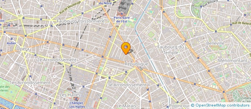 localisation de l'entreprise SARL DILEK  PARIS