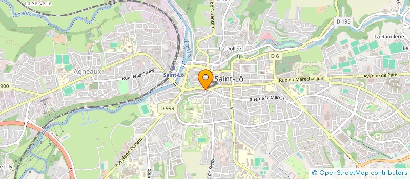 localisation de l'entreprise SARL DILEM à SAINT-LO