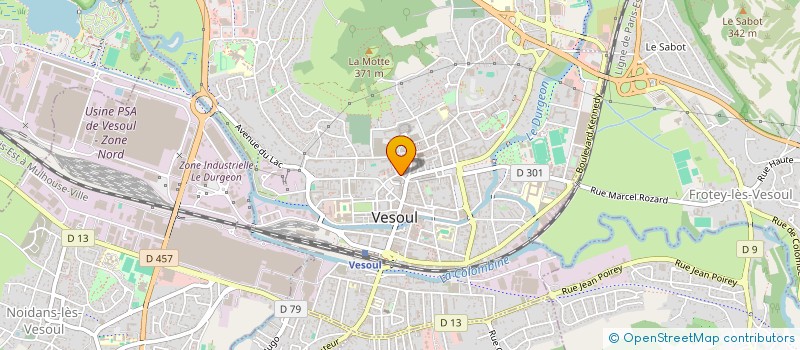 localisation de l'entreprise SARL DIMINU'TIF  VESOUL