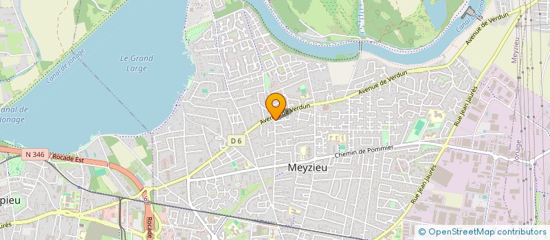 localisation de l'entreprise SARL DINAMIKO  MEYZIEU