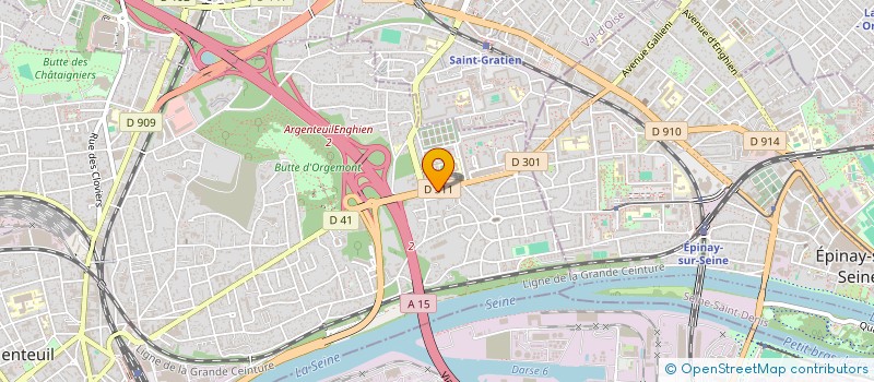 localisation de l'entreprise SARL DINAR  ARGENTEUIL