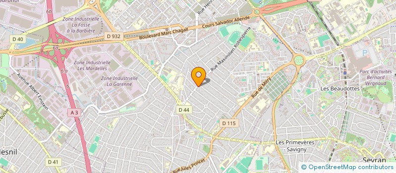 localisation de l'entreprise SARL DINISIMO à AULNAY-SOUS-BOIS