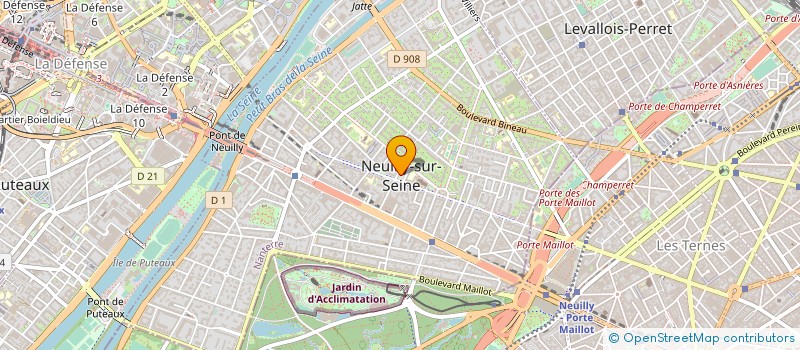 localisation de l'entreprise SARL DIOGO à NEUILLY-SUR-SEINE