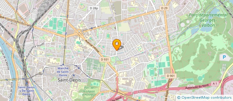 localisation de l'entreprise SARL DIONYS VINS à SAINT-DENIS