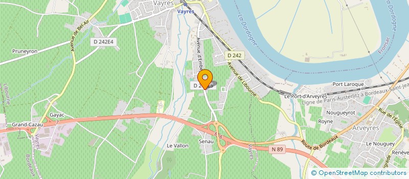 localisation de l'entreprise SARL DIOSAVINO  VAYRES