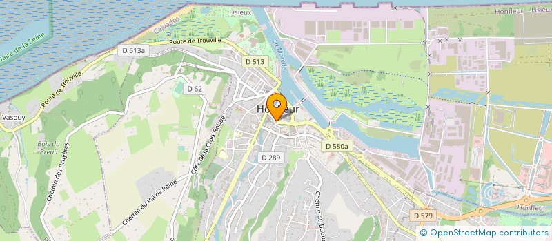 localisation de l'entreprise SARL DIOUF à HONFLEUR