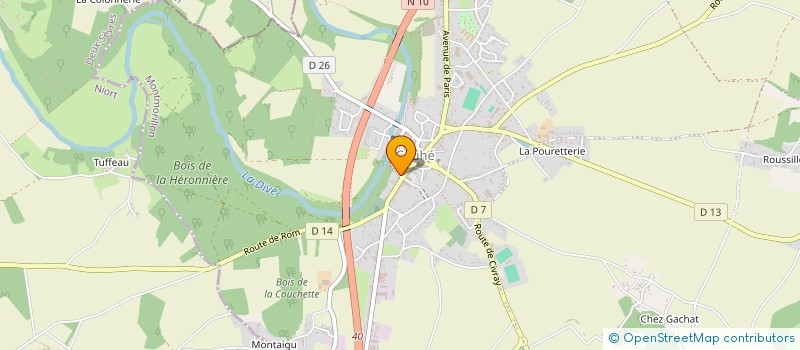 localisation de l'entreprise SARL DIPEMI  VALENCE-EN-POITOU