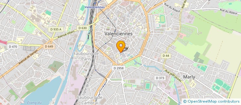 localisation de l'entreprise SARL DIRCOM à VALENCIENNES