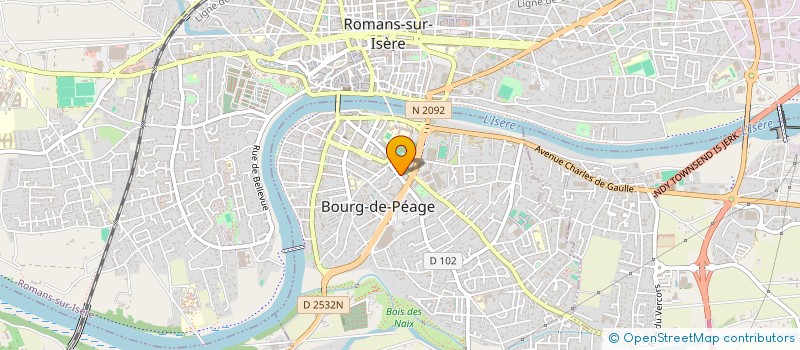 localisation de l'entreprise SARL DIRECT à BOURG-DE-PEAGE