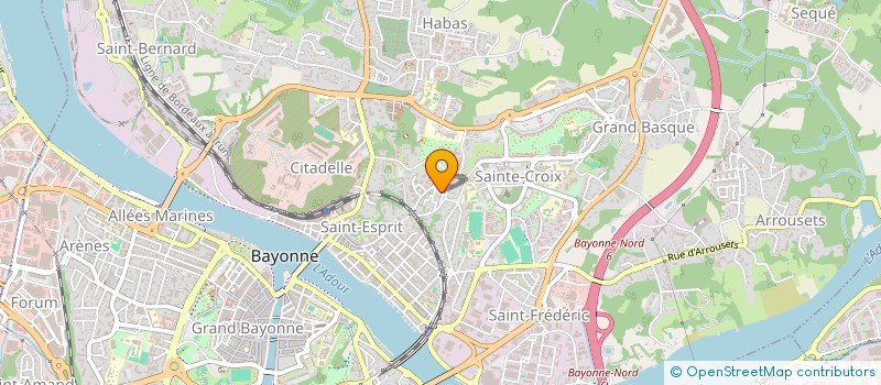 localisation de l'entreprise SARL DIRECT.IBER à BAYONNE