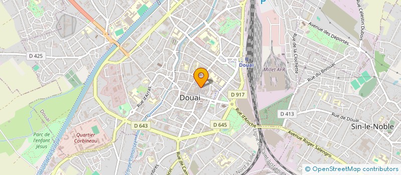 localisation de l'entreprise SARL DIRICK à DOUAI