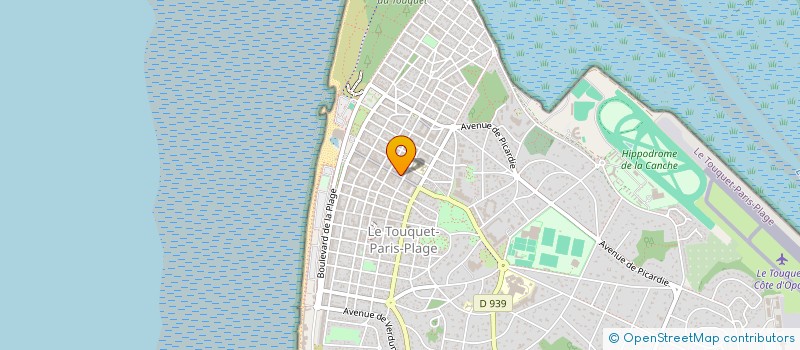 localisation de l'entreprise SARL DISCO  LE TOUQUET-PARIS-PLAGE