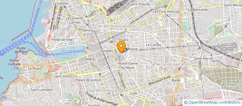localisation de l'entreprise SARL DISCOVERY à MARSEILLE