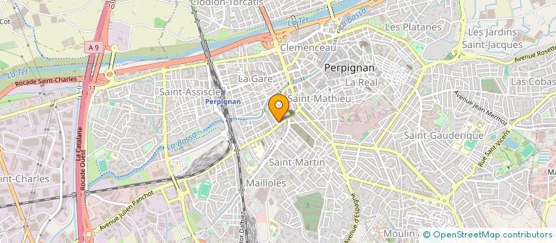 localisation de l'entreprise SARL DISFIT à PERPIGNAN