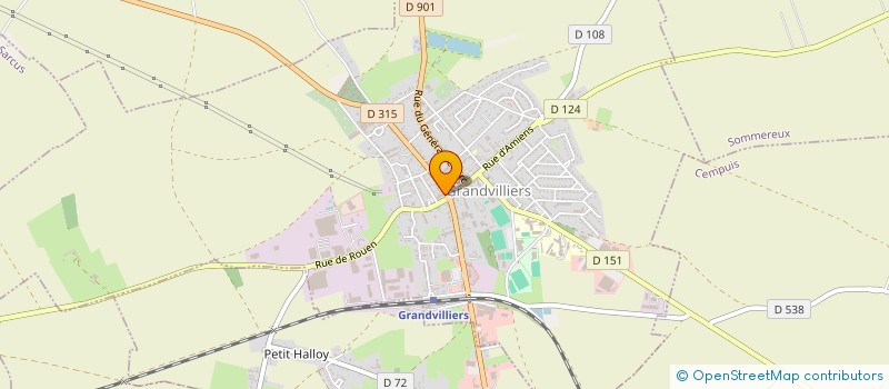 localisation de l'entreprise SARL DISHA  GRANDVILLIERS