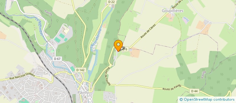 localisation de l'entreprise SARL DISNOR à PAVILLY