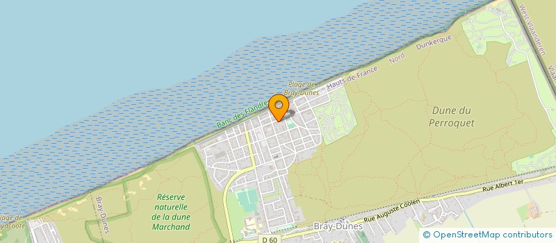 localisation de l'entreprise SARL DISPO DENT FRANCE  BRAY-DUNES