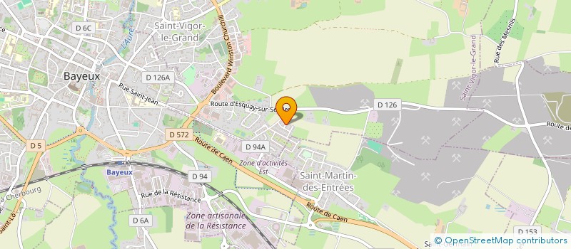 localisation de l'entreprise SARL DISQUES LEOPARDS  SAINT-MARTIN-DES-ENTREES