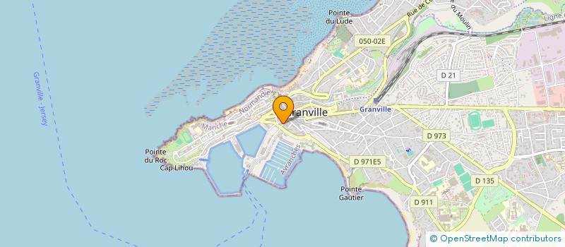 localisation de l'entreprise SARL DISS / LYS CROISIERE à GRANVILLE