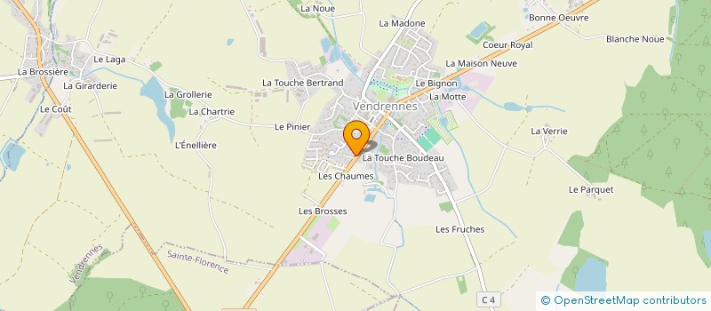 localisation de l'entreprise SARL DISTRI DIRECTE 85 à VENDRENNES